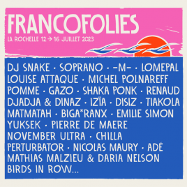 Francofolies 2023 : RENAUD, Grand Théatre La Coursive (La Rochelle), le 14/07/2023