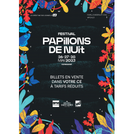 Festival Papillons de Nuit 2023 - Pass Vendredi 
