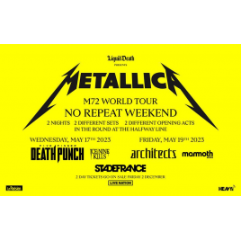 Metallica, Saint-Denis La Plaine, le 17/05/2023