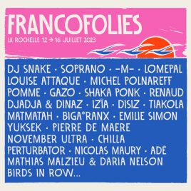 Francofolies 2023 : FAURELIE SAADA , Théâtre Verdière De La Coursive (avec La CCAS), le 16/07/2023