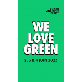 Festival We love Green 2020 pass dimanche, Paris, le 07/06/2020