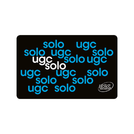 Cinémas UGC Cartes SOLO (billets physiques)