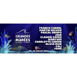 Festival Grandes Marées : FRANCIS CABREL + CALI