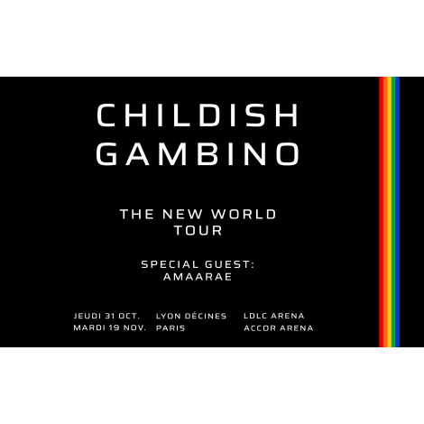 CHILDISH GAMBINO, Paris 