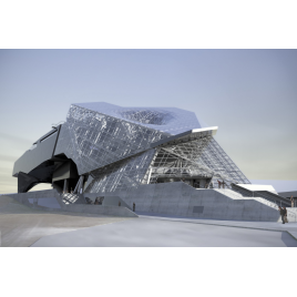 Musée des Confluences, billet coupe file