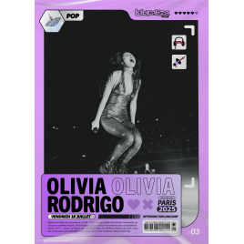 Lollapalooza 2025 : pass 1 jour Vendredi (Olivia Rodrigo,...), Paris, le 20/07/2025