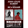 Festival de NÎMES : JEAN-LOUIS AUBERT + MC SOLAAR, Nîmes, le 15/07/2025