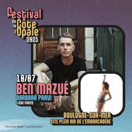 Festival de la Côte d'Opale : BEN MAZUE