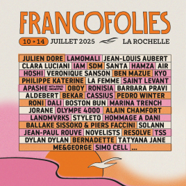 Francofolies 2025 : Eddy Mitchell, Scène JL Foulquier (La Rochelle), le 09/07/2025