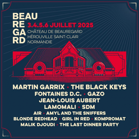 Festival Beauregard 2025 - Pass 4 jours , Herouville Saint Clair 