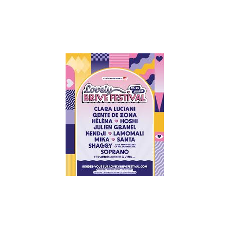 LOVELY BRIVE FESTIVAL 2025, Brive-la-Gaillarde 