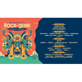 Festival Rock en Seine - Pass dimanche, Saint Cloud, le 20/08/2025