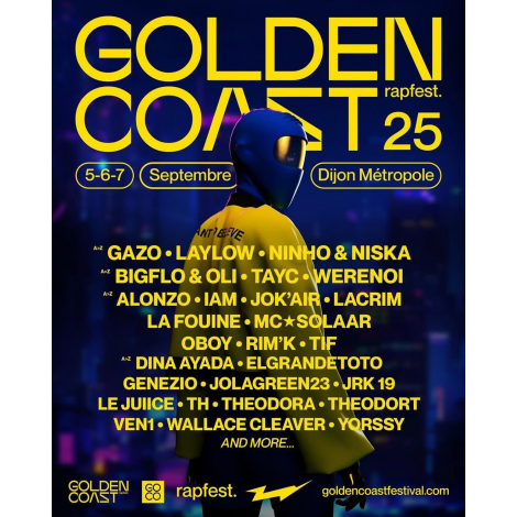 GOLDEN COAST FESTIVAL - VENDREDI+SAMEDI 