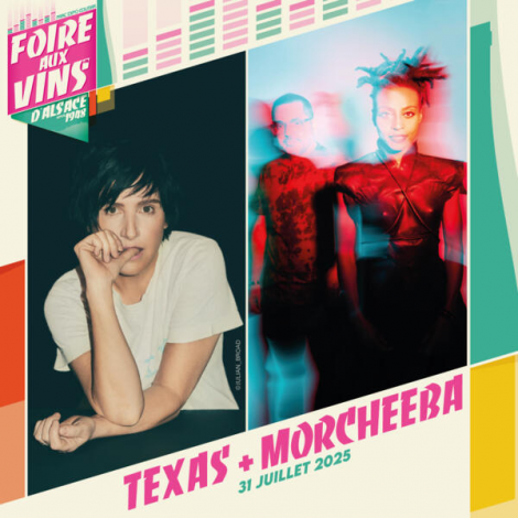 TEXAS + MORCHEEBA, Colmar, le 31/07/2025