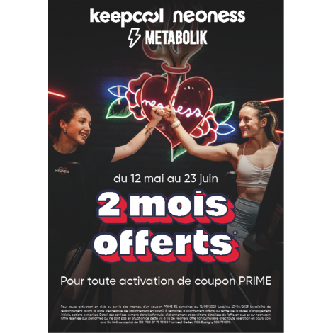 Neoness : abonnement prime