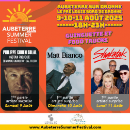 AUBETERRE SUMMER FESTIVAL - 2J SAM/DIM