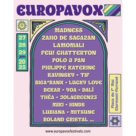 EUROPAVOX 2025 - PASS 1 JOUR, Clermont-Ferrand 