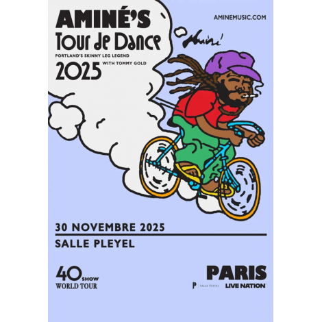 AMINÉ, Paris, le 30/11/2025