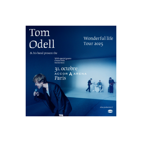 TOM ODELL, Paris, le 31/10/2025
