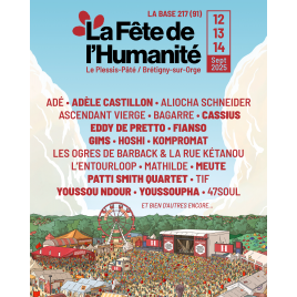 Fête de l'humanité - Pass 3 jours, Le Plessis-Pâté, le 12/09/2025