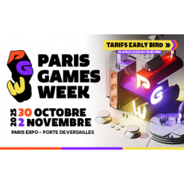 PARIS GAMES WEEK- PASS SAMEDI & DIMANCHE