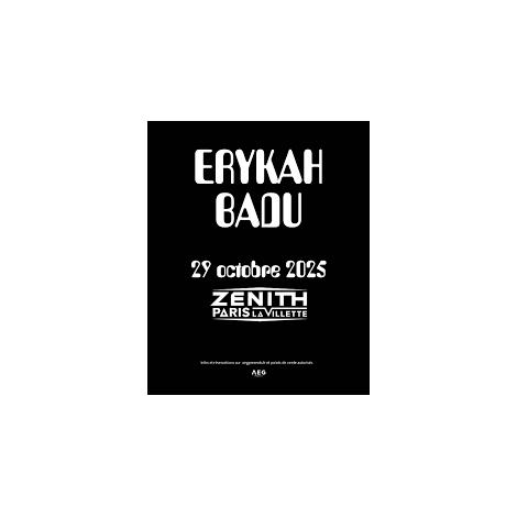 ERYKAH BADU, Paris, le 29/10/2025