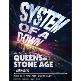 SYSTEM OF A DOWN, Saint-Denis La Plaine 