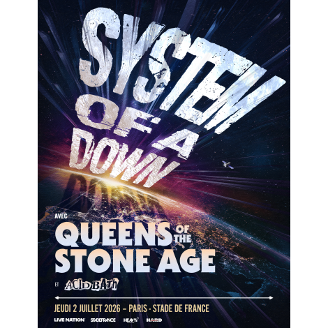 SYSTEM OF A DOWN, Saint-Denis La Plaine 