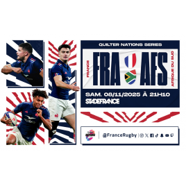 France vs Afrique du Sud, Paris, le 08/11/2025