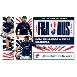 France vs Australie, Paris, le 22/11/2025