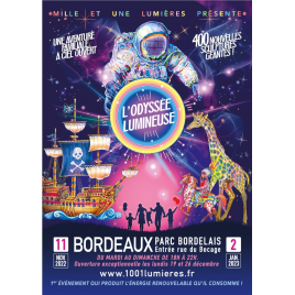 L'ODYSSEE LUMINEUSE - BILLET DATE
