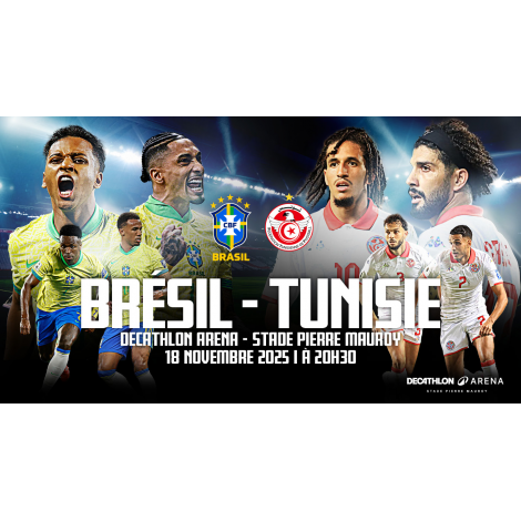 BRESIL / TUNISIE, Villeneuve D'Ascq, le 18/11/2025 BRESIL / TUNISIE, Villeneuve D'Ascq, le 18/11/2025