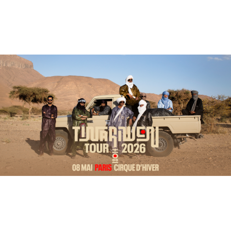 TINARIWEN, Paris, le 08/05/2026