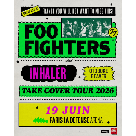FOO FIGHTERS, Nanterre, le 19/06/2026