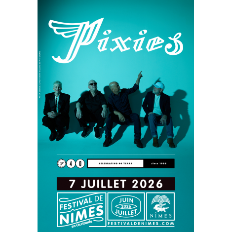 PIXIES, Nîmes, le 07/07/2026