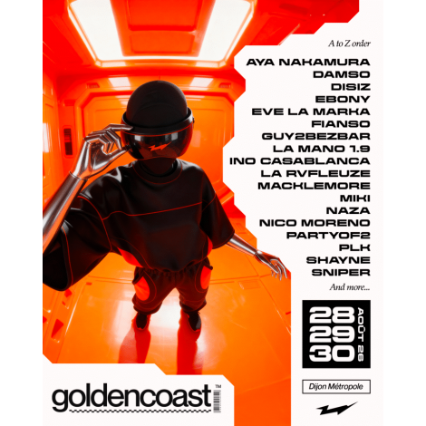 GOLDEN COAST FESTIVAL - SAMEDI+DIMANCHE, Corcelles-les-Monts, le 29/08/2026