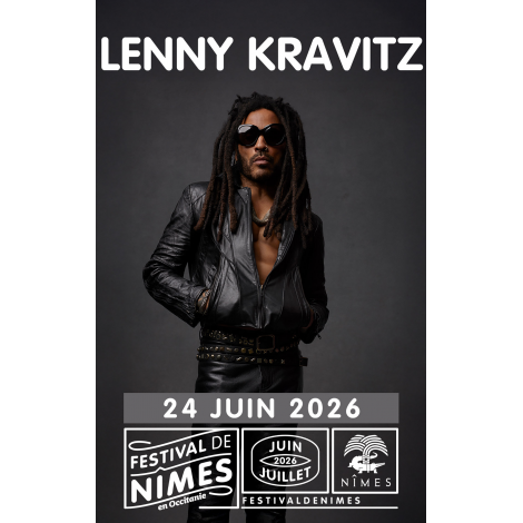 LENNY KRAVITZ, Nîmes, le 24/06/2026