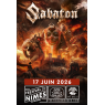 SABATON, Nîmes, le 17/06/2026