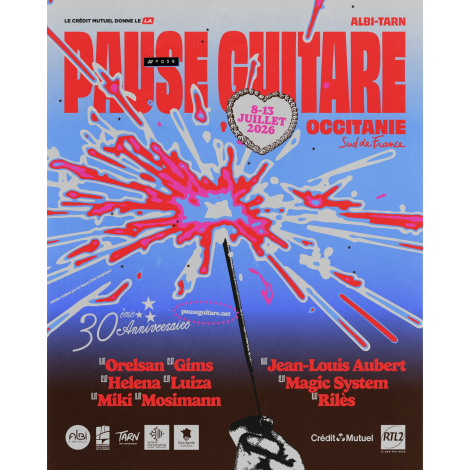  Festival Pause Guitare PASS 1 JOUR SAMEDI, Albi, le 11/07/2026
