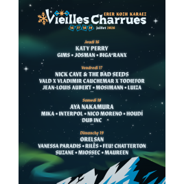 Les Vieilles Charrues Pass 3 Jours (V/S/D), Carhaix 