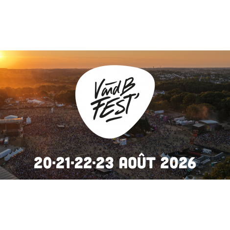 V and B Fest 2026 - Pass 4 jours, Château-Gontier Sur Mayenne, le 20/08/2026
