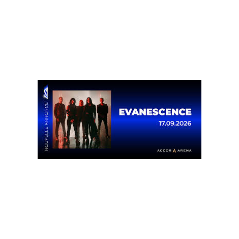 EVANESCENCE, Paris, le 17/09/2026