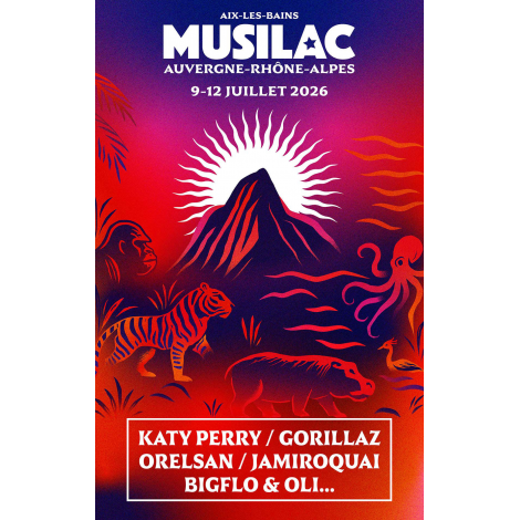 Musilac 2026 - Pass , Aix Les Bains, le 09/07/2025