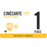 Cinémas Pathé CinéCarte Flash (validité courte), Cinémas Pathé 