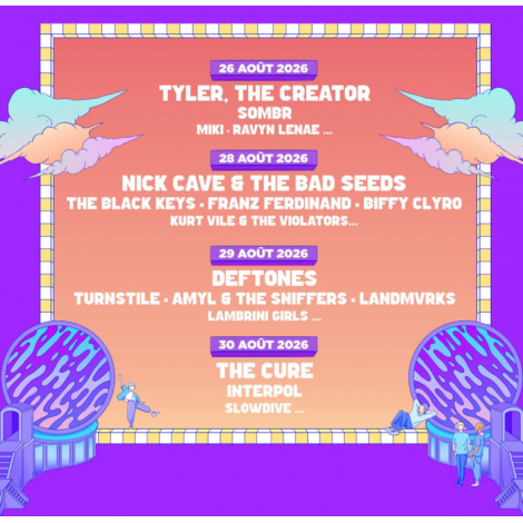 Festival Rock en Seine - Pass samedi, Saint Cloud, le 23/08/2025