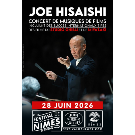 JOE HISAISHI, Nîmes, le 28/06/2026