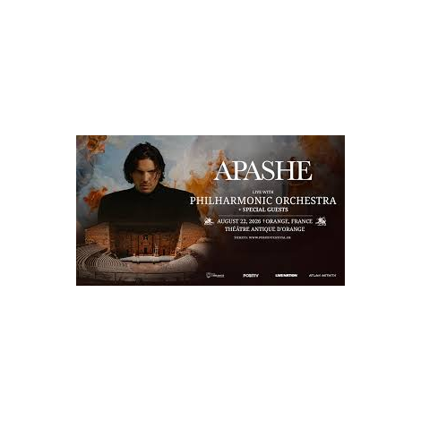 APASHE LIVE WITH PHILHARMONIC ORCHESTRA, Orange, le 22/08/2026