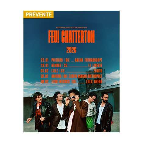 FEU! CHATTERTON, Lille, le 24/11/2026