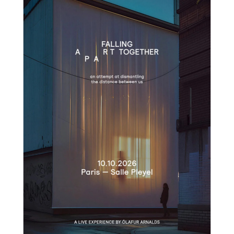 OLAFUR ARNALDS, Paris, le 10/10/2026