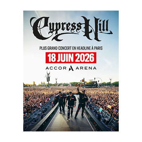CYPRESS HILL, Paris, le 18/06/2026